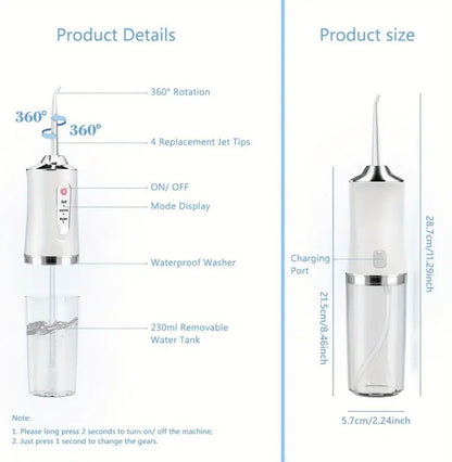 Oral Irrigator (Water Flosser)
